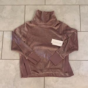 NWT! Athleta Double Cozy Karma Funnel Neck